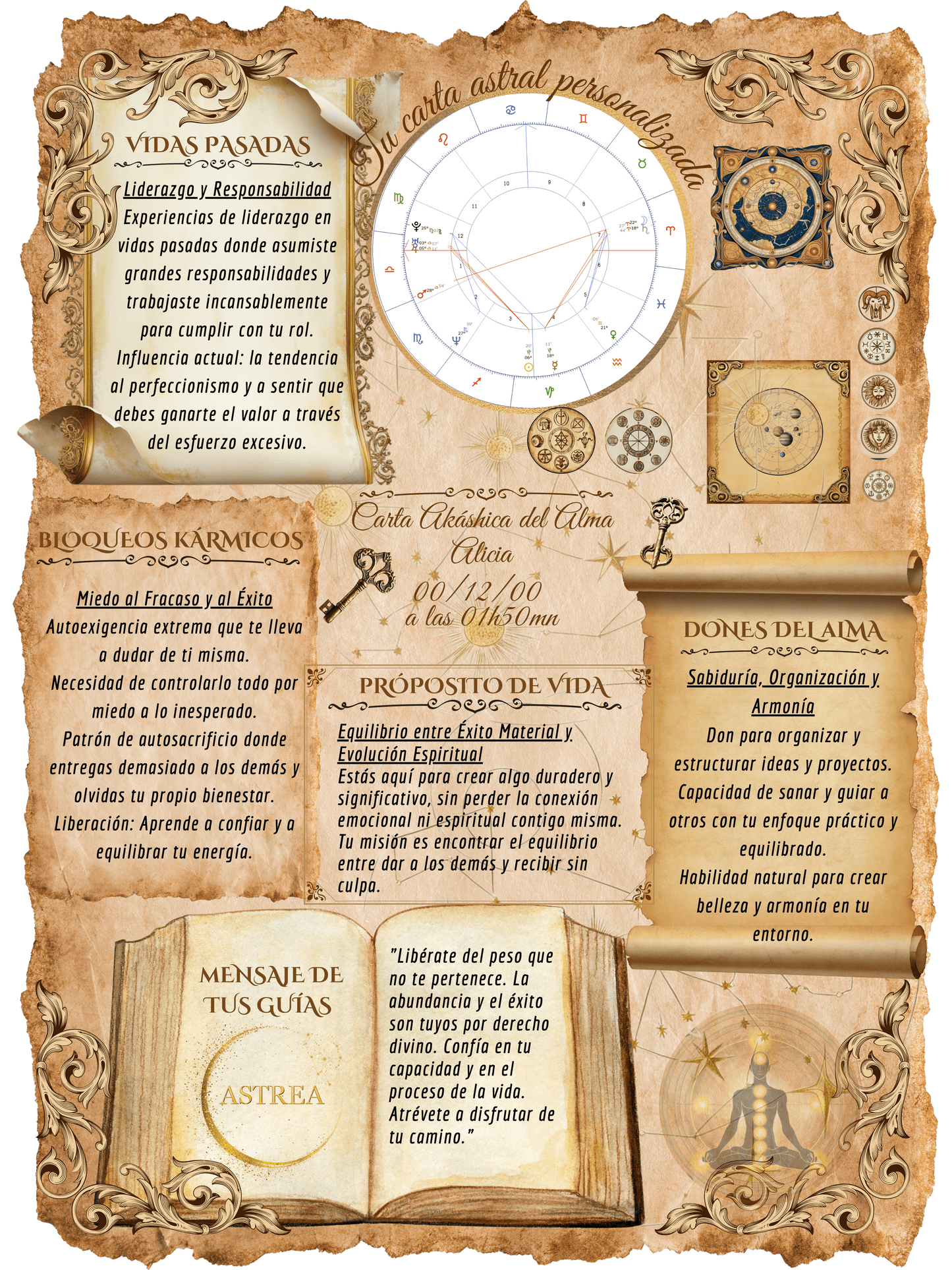 Carta Akáshica del Alma - Premium
